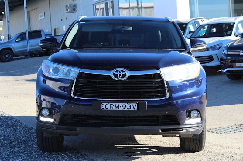 2014 Toyota Kluger GSU50R GXL 2WD Dynamic Blue 6 Speed Sports Automatic Wagon62939537601409111