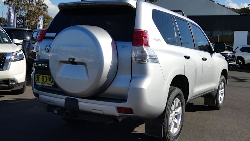 2009 Toyota Landcruiser Prado KDJ150R GX (4x4) Silver 6 Speed Manual Wagon62934697848065114
