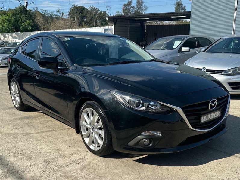 2016 Mazda 3 BM5438 SP25 SKYACTIV-Drive Black 6 Speed Sports Automatic Hatchback62934698136451110
