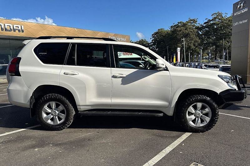2021 Toyota Landcruiser Prado GDJ150R GXL Glacier White 6 Speed Sports Automatic Wagon62936658379649112