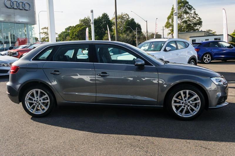 2017 Audi A3 8V MY17 Sportback S Tronic Grey 7 Speed Sports Automatic Dual Clutch Hatchback62934703260674112