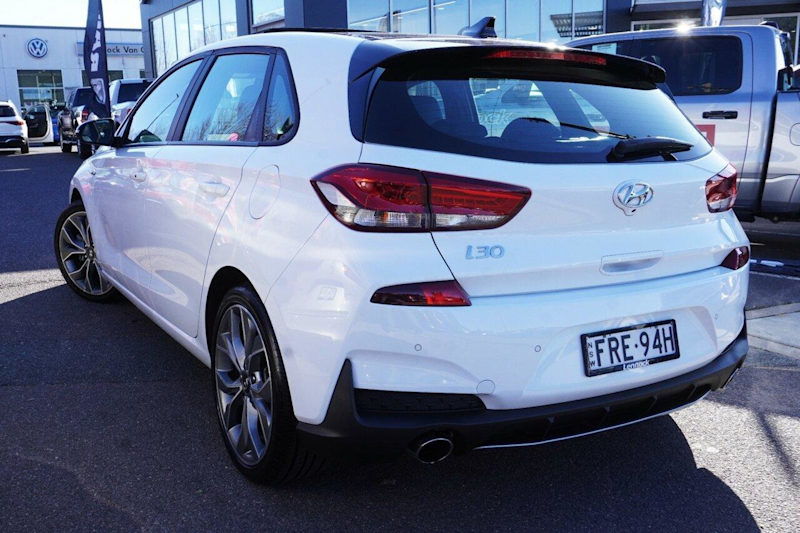 2019 Hyundai i30 PD.3 MY20 N Line D-CT Premium White 7 Speed Sports Automatic Dual Clutch Hatchback62934700411779113