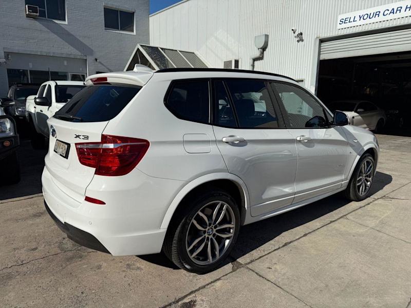 2016 BMW X3 F25 LCI xDrive28i Steptronic White 8 Speed Sports Automatic Wagon62882768408194114