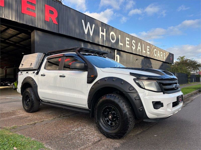 2014 Ford Ranger PX XL Hi-Rider White 6 Speed Sports Automatic Double Cab62936663152513110