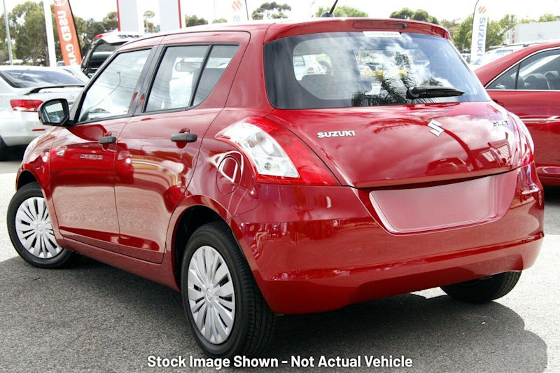 2015 Suzuki Swift FZ MY15 GL Red 4 Speed Automatic Hatchback62937624100865112