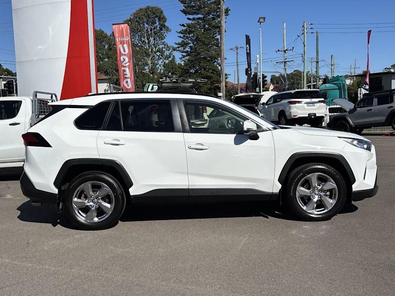 2021 Toyota RAV4 Axah52R GXL (2WD) Hybrid Glacier White Continuous Variable Wagon62937625642115114