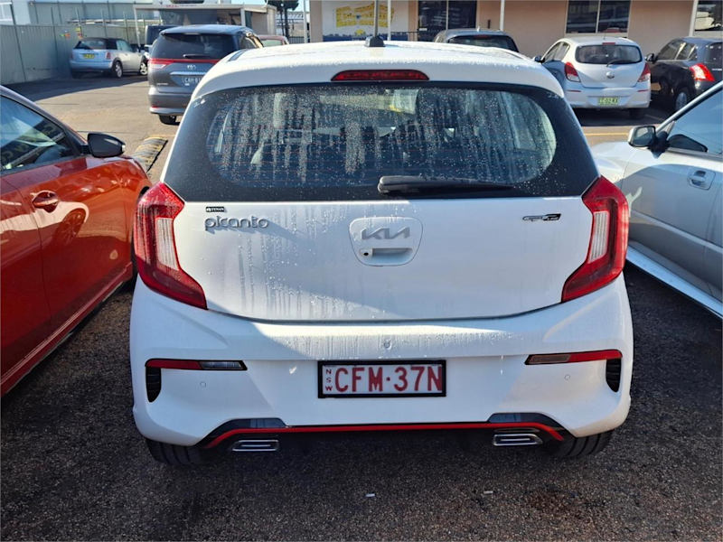 2023 Kia Picanto JA MY23 GT-Line (pe) White 4 Speed Automatic Hatchback62933704280449114