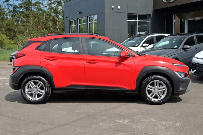 2021 Hyundai Kona Os.v4 MY21 2WD Red 8 Speed Constant Variable Wagon62933711414401112