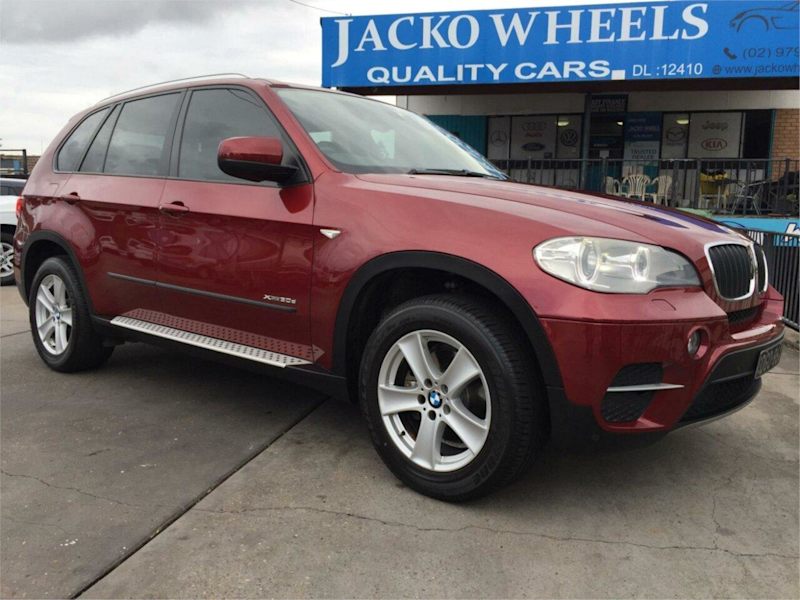 2010 BMW X5 E70 MY10 xDrive30d Red 8 Speed Automatic Sequential Wagon62934704432386111