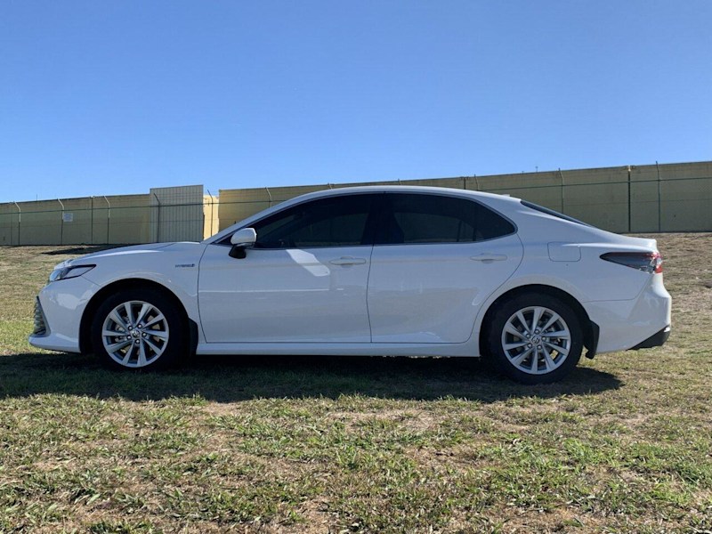 2024 Toyota Camry Axvh70R Ascent Glacier White 6 Speed Constant Variable Sedan Hybrid63437623248001114