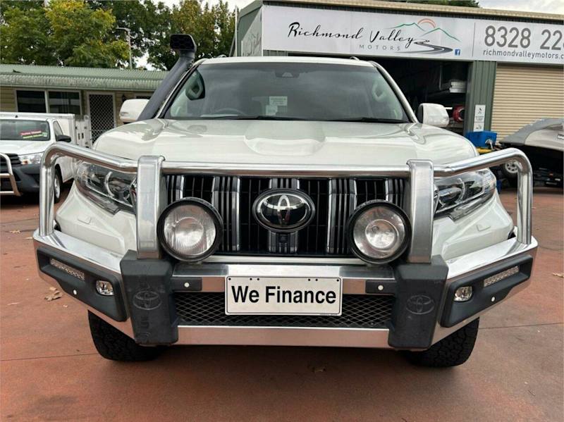 2018 Toyota Landcruiser Prado GDJ150R MY17 VX (4x4) White 6 Speed Automatic Wagon62934703743363111