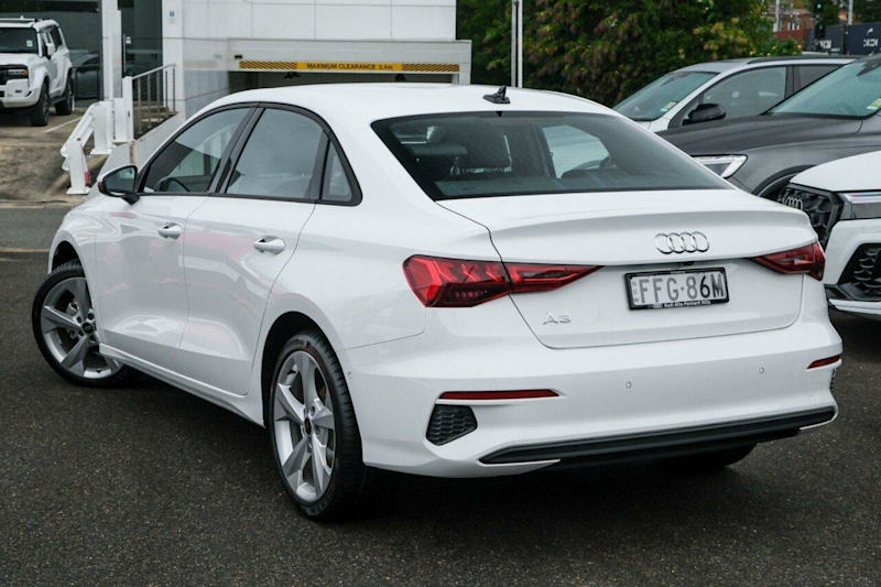 2024 Audi A3 8Y GY MY24 35 TFSI S Tronic White 7 Speed Sports Automatic Dual Clutch Sedan62937626109314111