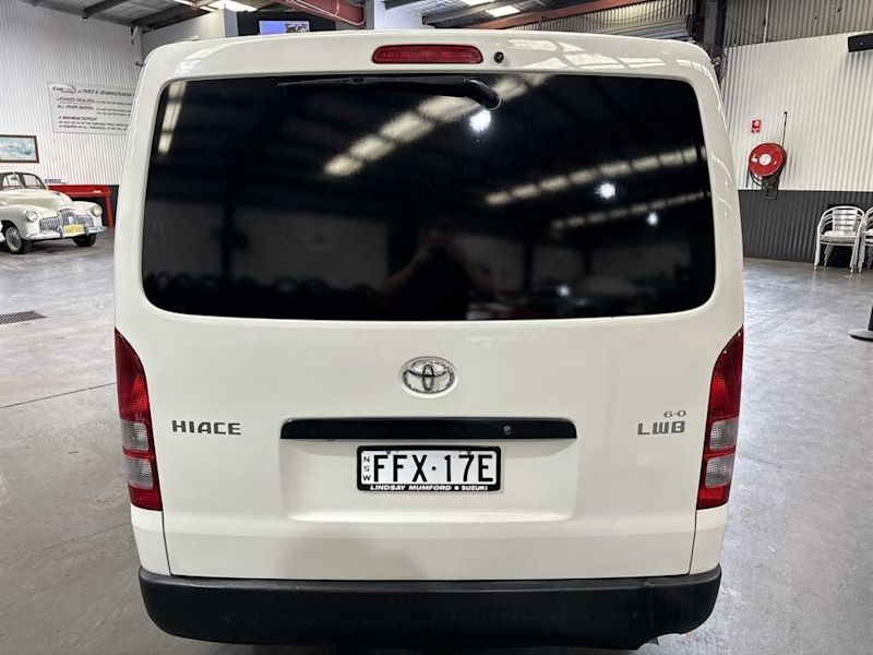2016 Toyota HiAce TRH201R MY16 LWB White 6 Speed Automatic Van62934705517058113