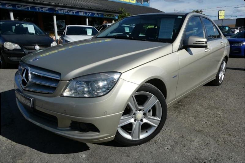 2010 Mercedes-Benz C200 W204 MY10 CGI Bronze 5 Speed Automatic Tipshift Sedan62882729603458111
