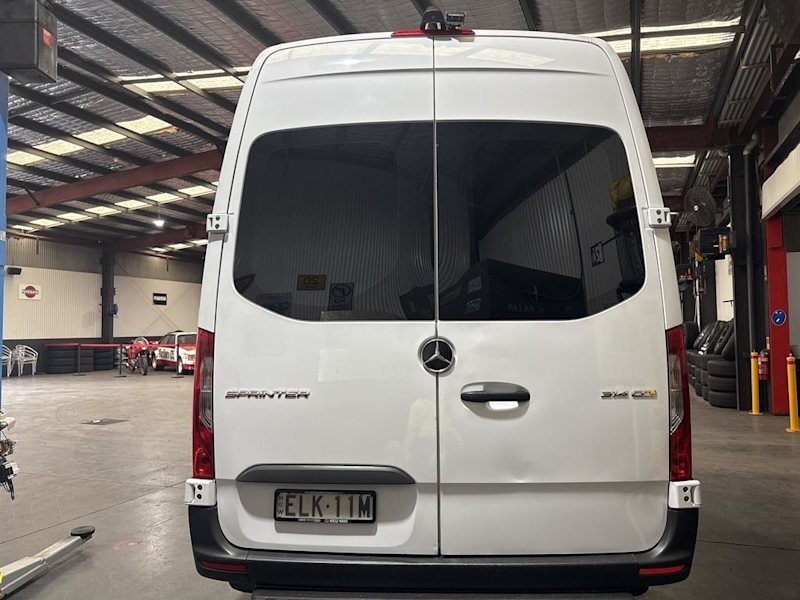 2021 Mercedes-Benz Sprinter LWB 314 CDI VS30 MWB FWD White 7 Speed Automatic Van62934705153794113