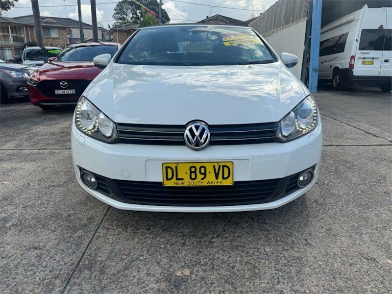 2012 Volkswagen Golf VI MY13 118TSI DSG White 7 Speed Sports Automatic Dual Clutch Cabriolet62935690117505111