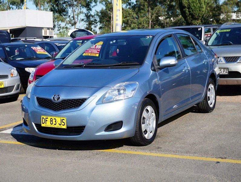 2008 Toyota Yaris NCP93R YRS Blue 4 Speed Automatic Sedan62882736361603112