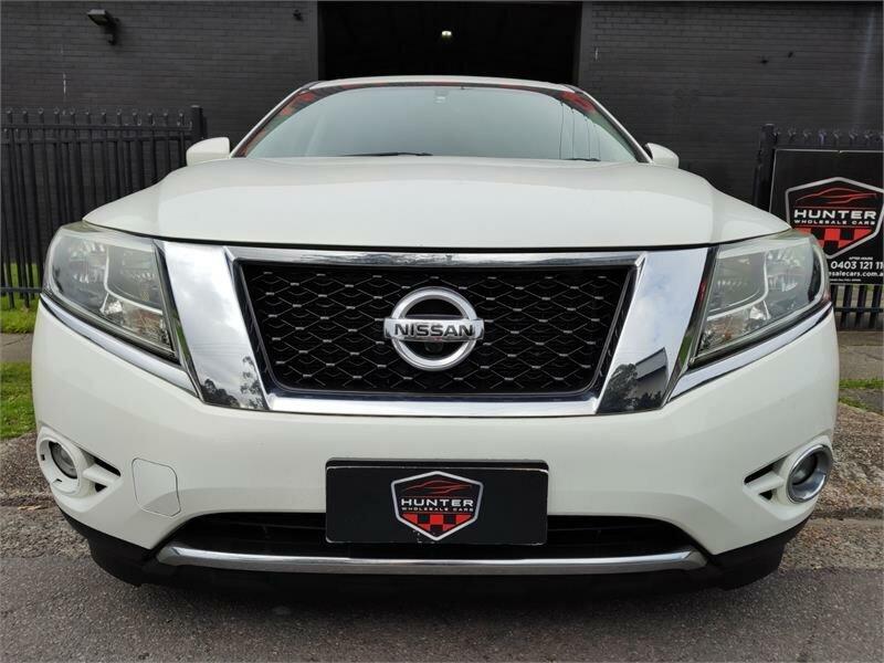 2014 Nissan Pathfinder R52 MY15 Ti X-tronic 2WD White 1 Speed Constant Variable Wagon62934707385603113