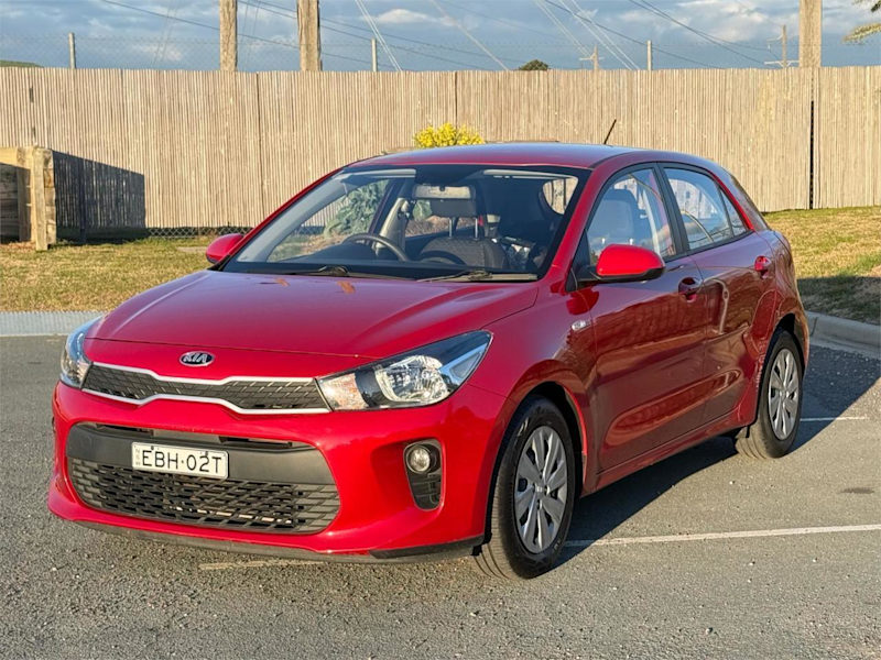 2017 Kia Rio YB MY18 S Red 4 Speed Automatic Hatchback629385825624341112