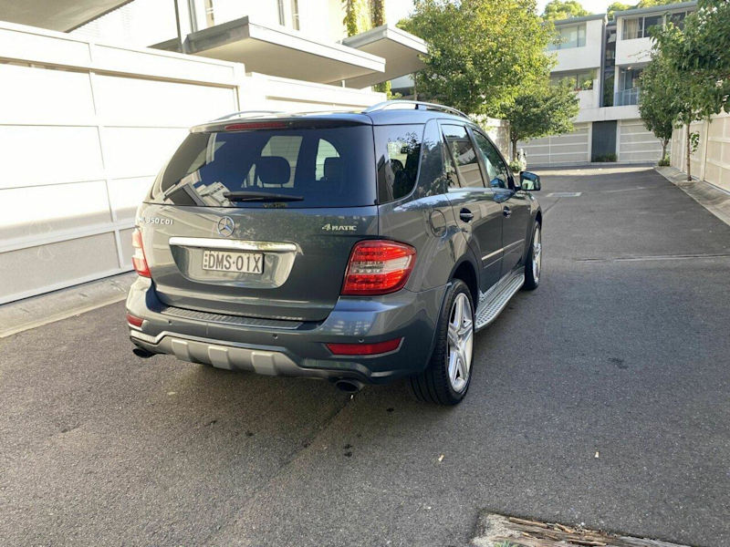 2010 Mercedes-Benz M-Class W164 MY10 ML350 CDI BlueEFFICIENCY AMG Sports Grey 7 Speed62885348836994113