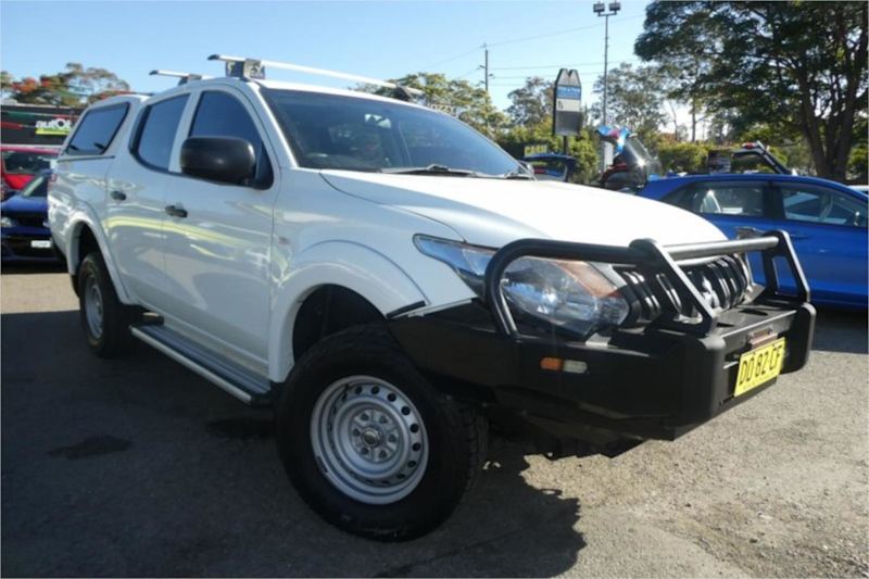 2017 Mitsubishi Triton MQ MY17 GLX White 5 Speed Automatic Dual Cab Utility62882727767426110