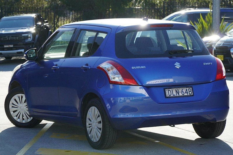 2016 Suzuki Swift FZ MY15 GL Boost Blue 4 Speed Automatic Hatchback62934700359427112