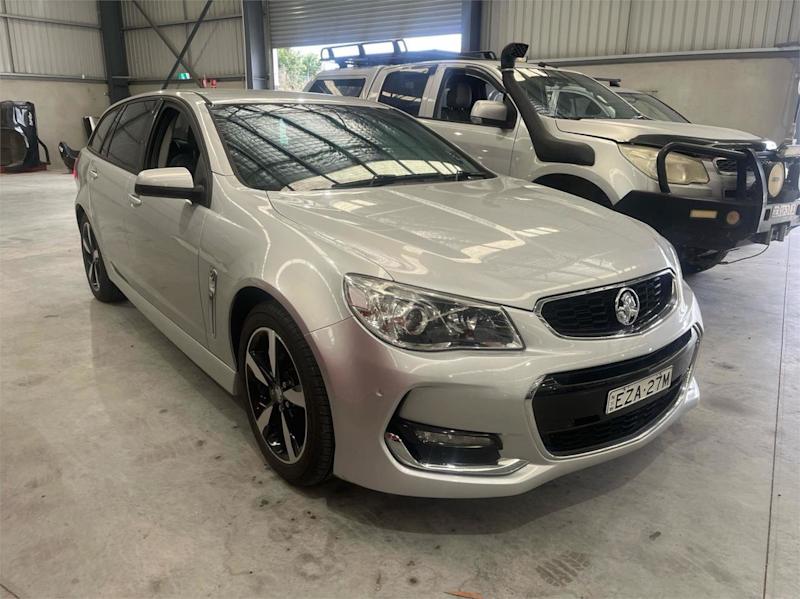 2017 Holden Commodore VF II MY17 SV6 Sportwagon Silver, Chrome 6 Speed Sports Automatic Wagon62936663537411117
