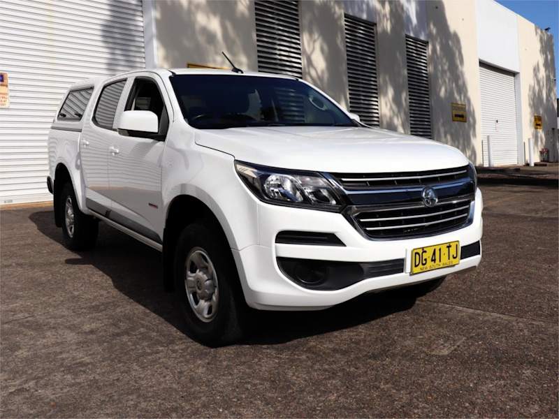 2018 Holden Colorado RG MY19 LS Pickup Crew Cab 4x2 White 6 Speed Sports Automatic Utility62934698234497110
