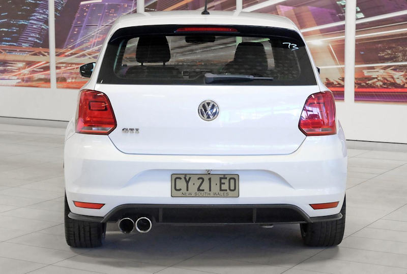 2015 Volkswagen Polo 6R MY15 GTi White 6 Speed Manual Hatchback62882731190914114