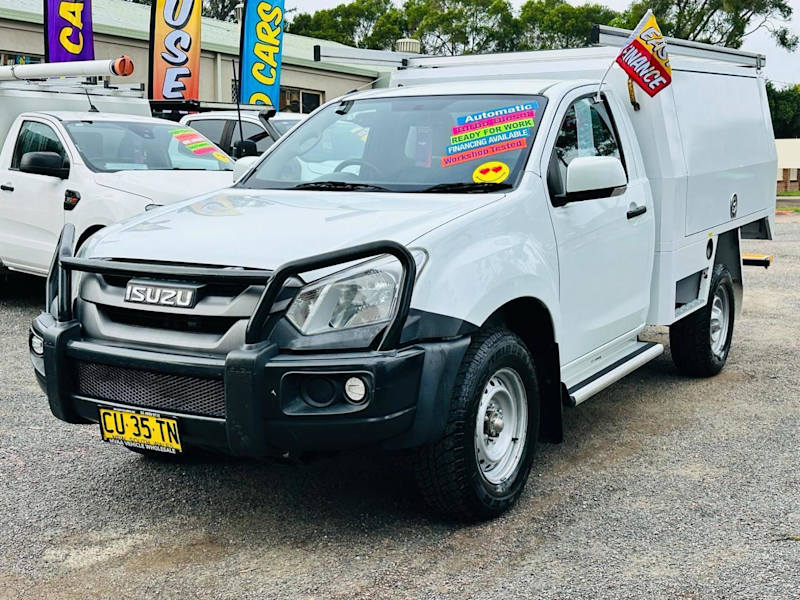 2019 Isuzu D-MAX MY19 SX White 6 Speed Sports Automatic Cab Chassis62882729919363112