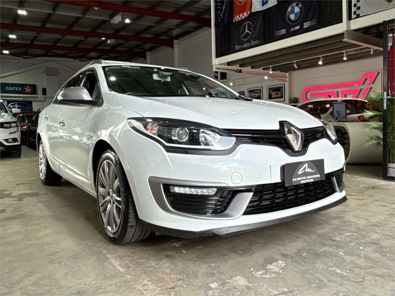 2014 Renault Megane K95 MY14 GT-Line White 6 Speed Automatic Wagon62934700228738111