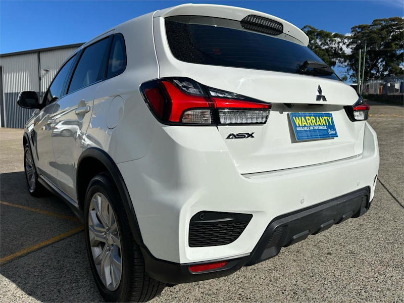 2023 Mitsubishi ASX XD MY23 ES 2WD White 1 Speed Constant Variable Wagon62935690201217114