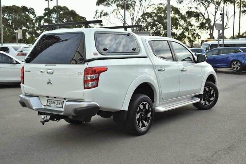 2018 Mitsubishi Triton MQ MY18 Exceed Utility Double Cab 4dr Spts Auto 5sp 4x4 945k White62882772721538111