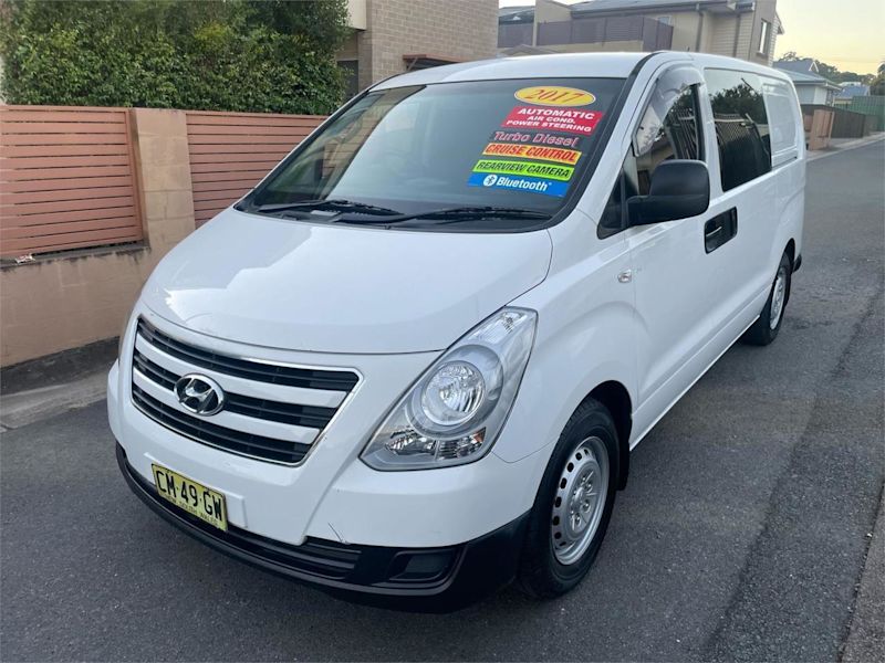 2017 Hyundai iLOAD TQ Series 2 (TQ3) MY17 3S Liftback White 5 Speed Automatic Van62935687047939111