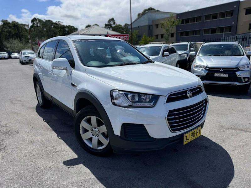 2016 Holden Captiva CG MY17 5 LS (FWD) White 6 Speed Automatic Wagon62936659773186111