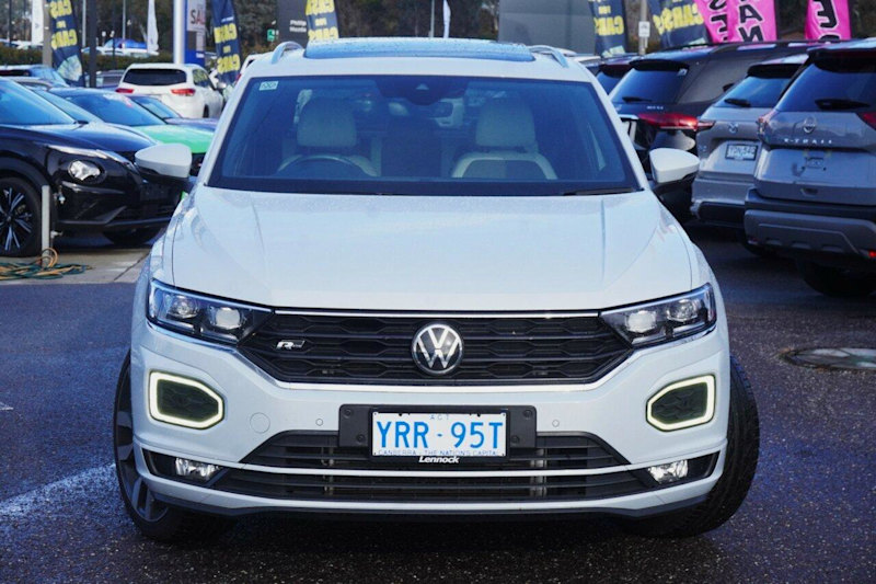 2021 Volkswagen T-ROC A11 MY21 140TSI DSG 4MOTION Sport White Silver 7 Speed62935682932097111