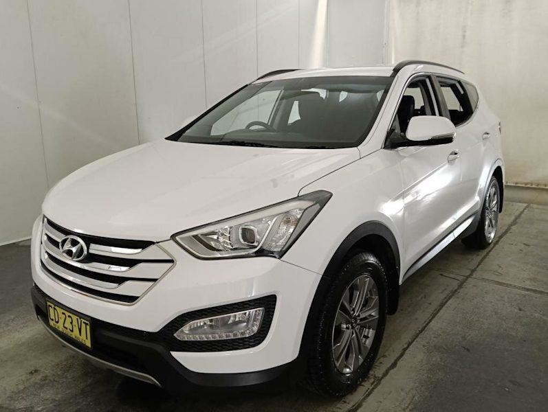 2015 Hyundai Santa Fe DM2 MY15 Active White 6 Speed Sports Automatic Wagon62882770898177112