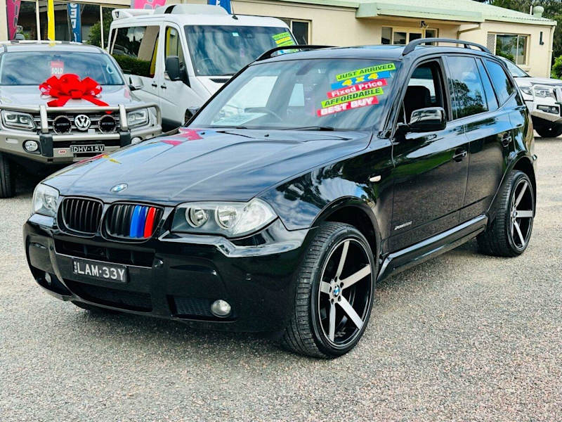 2008 BMW X3 E83 MY09 xDrive20d Steptronic Lifestyle Black 6 Speed Automatic Wagon62933708667649112