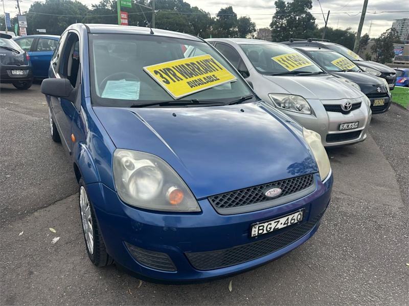2008 Ford Fiesta WQ LX Blue 4 Speed Automatic Hatchback62934703232515111