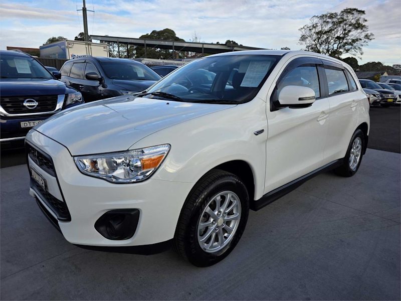 2013 Mitsubishi ASX XB MY13 2WD White 6 Speed Constant Variable Wagon62938584116610112
