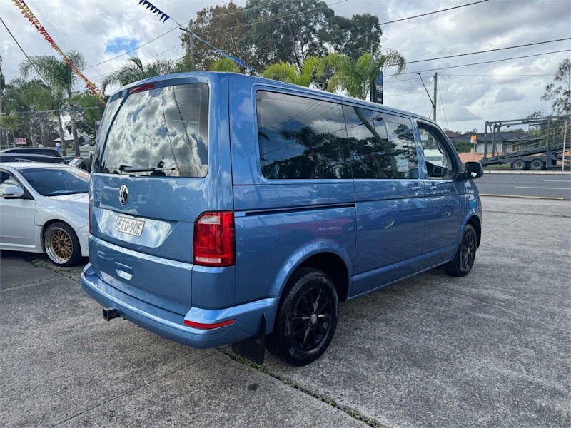 2019 Volkswagen Multivan T6 MY19 TDI340 SWB DSG Comfortline Blue 7 Speed62933708800130113