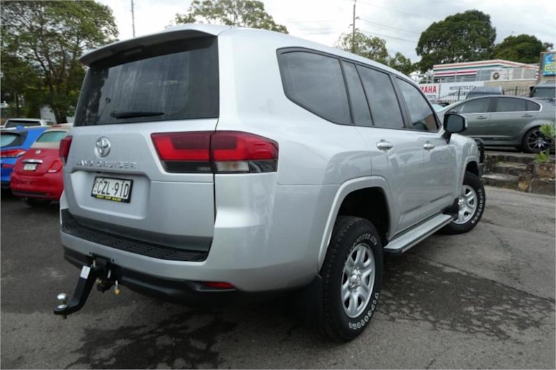 2023 Toyota Landcruiser FJA300R LC300 GX (4x4) Silver, Chrome 10 Speed Automated Manual Wagon62933712599297113