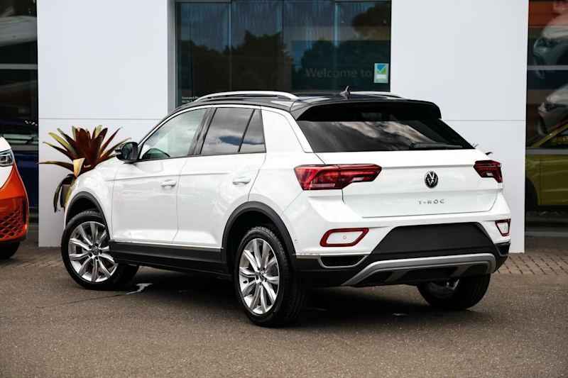 2024 Volkswagen T-ROC D11 MY25 110TSI Style Pure White 8 Speed Sports Automatic Wagon62882736778242111
