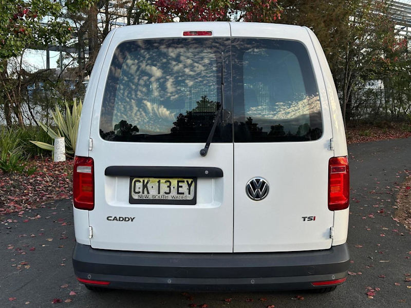 2017 Volkswagen Caddy 2KN MY17.5 TSI220 Maxi DSG White 7 Speed Sports Automatic Dual Clutch Van62885349614338114