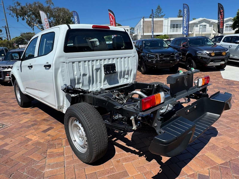 2025 Isuzu D-MAX RG MY24 SX Crew Cab White 6 Speed Sports Automatic Cab Chassis62885349014018114