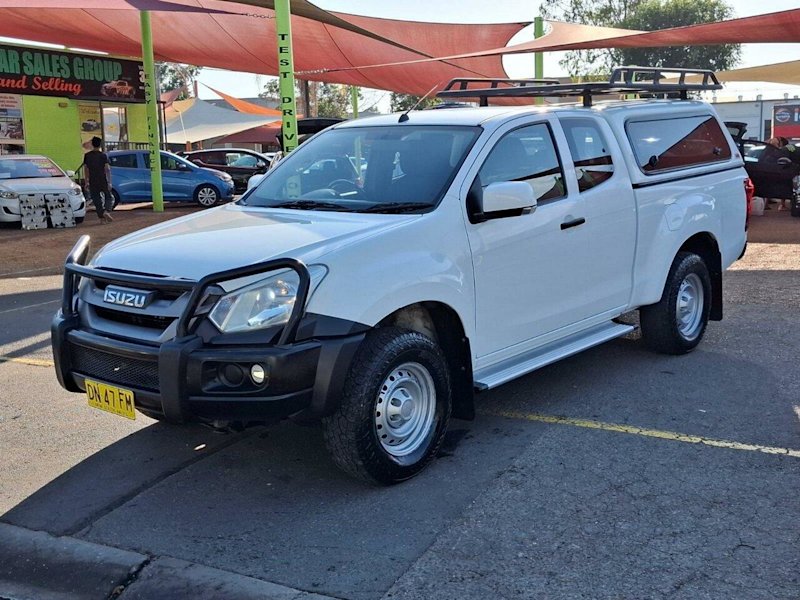 2018 Isuzu D-MAX MY18 SX Space Cab White 6 Speed Sports Automatic Cab Chassis62882732584193112