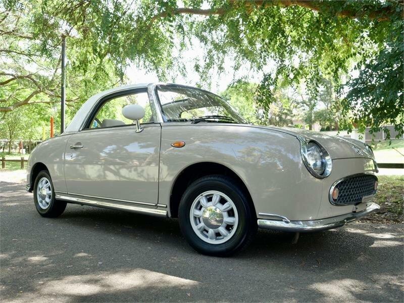 1991 Nissan Figaro Beige Automatic Convertible62882767398531113