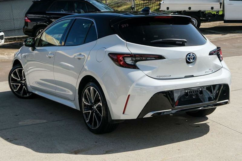2023 Toyota Corolla ZWE219R ZR E-CVT Hybrid Frosted White - Black Roof 1 Speed Constant Variable62882725767427112