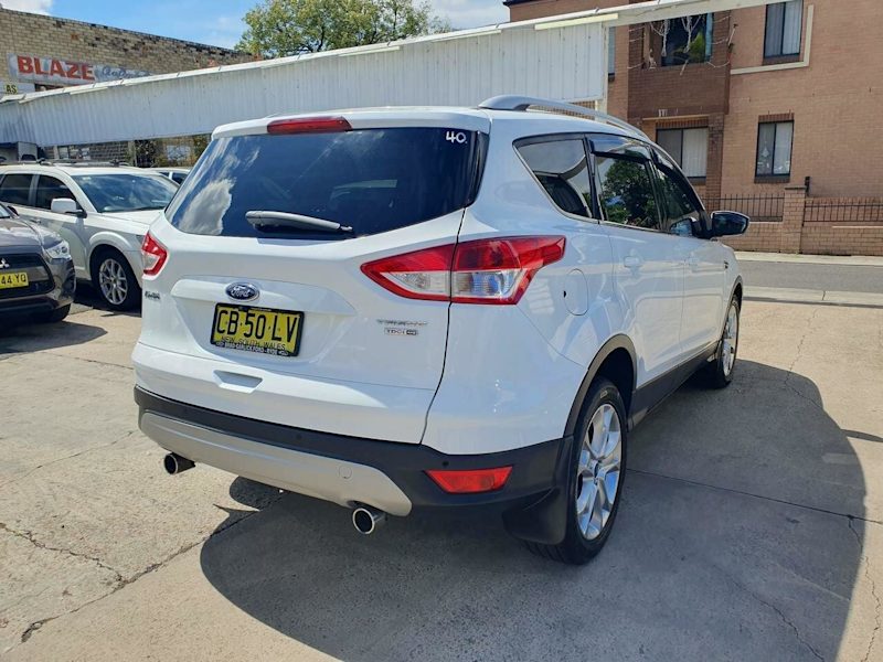 2014 Ford Kuga TF Trend PwrShift AWD White 6 Speed Sports Automatic Dual Clutch Wagon62933710230019113