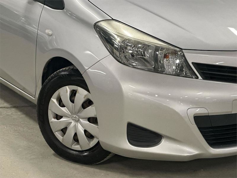 2014 Toyota Yaris NCP130R YR Silver 4 Speed Automatic Hatchback62937623597825112